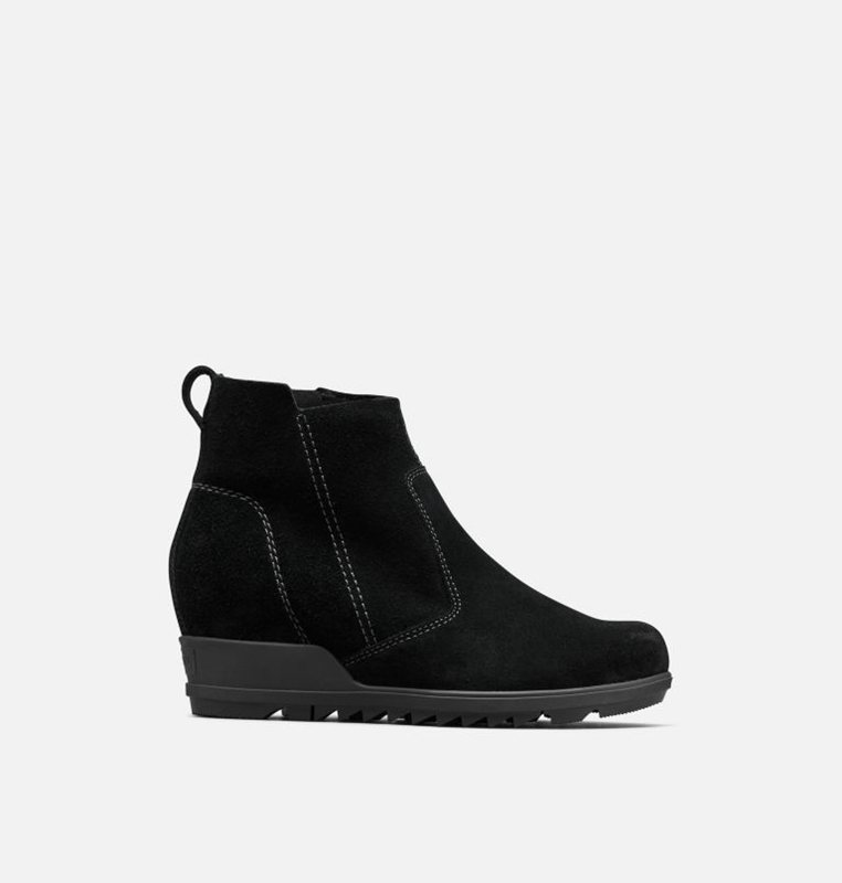 Sorel Dam Wedges Svarta - Evie™ Bootie - DJR-397586
